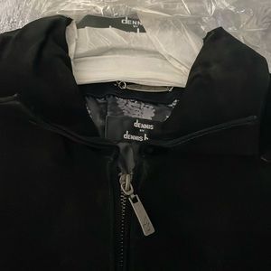 Dennis Basso suede jacket brand new in original packaging with tags